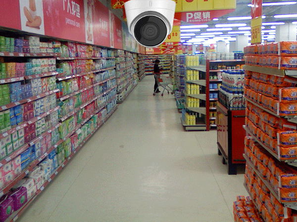 超市安裝視頻監控系統